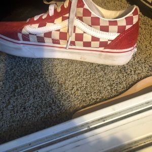 checkered vans poshmark